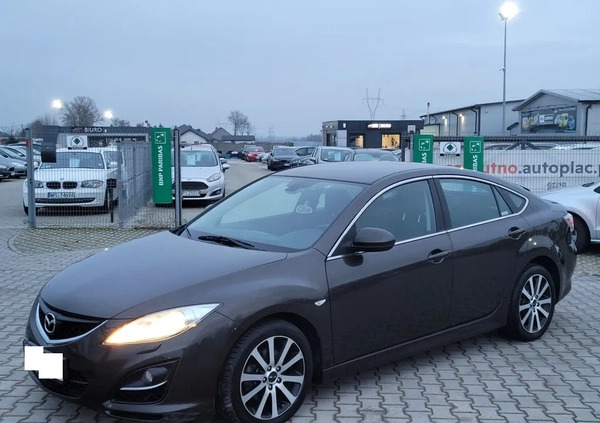 Mazda 6 cena 24990 przebieg: 190000, rok produkcji 2011 z Kutno małe 407